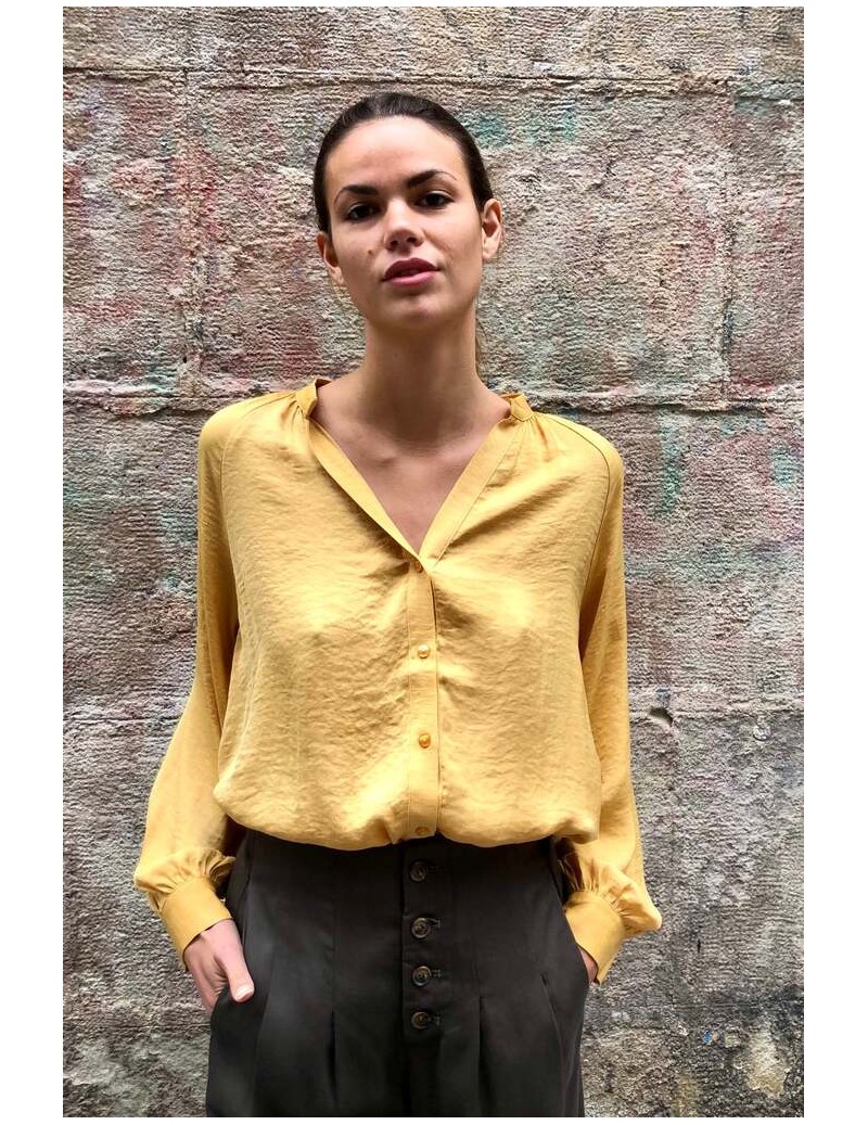 BLUSA MERA Hitz  - amarillo